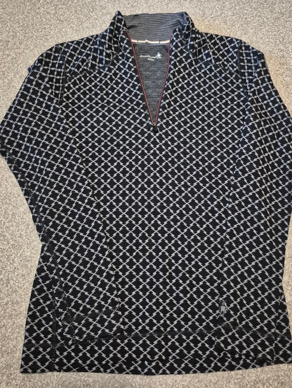 Womens Smartwool 1/4 Zip Sweater Size Large